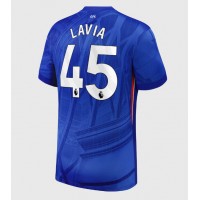 Chelsea Romeo Lavia #45 Domáci futbalový dres 2025-26 Krátky Rukáv